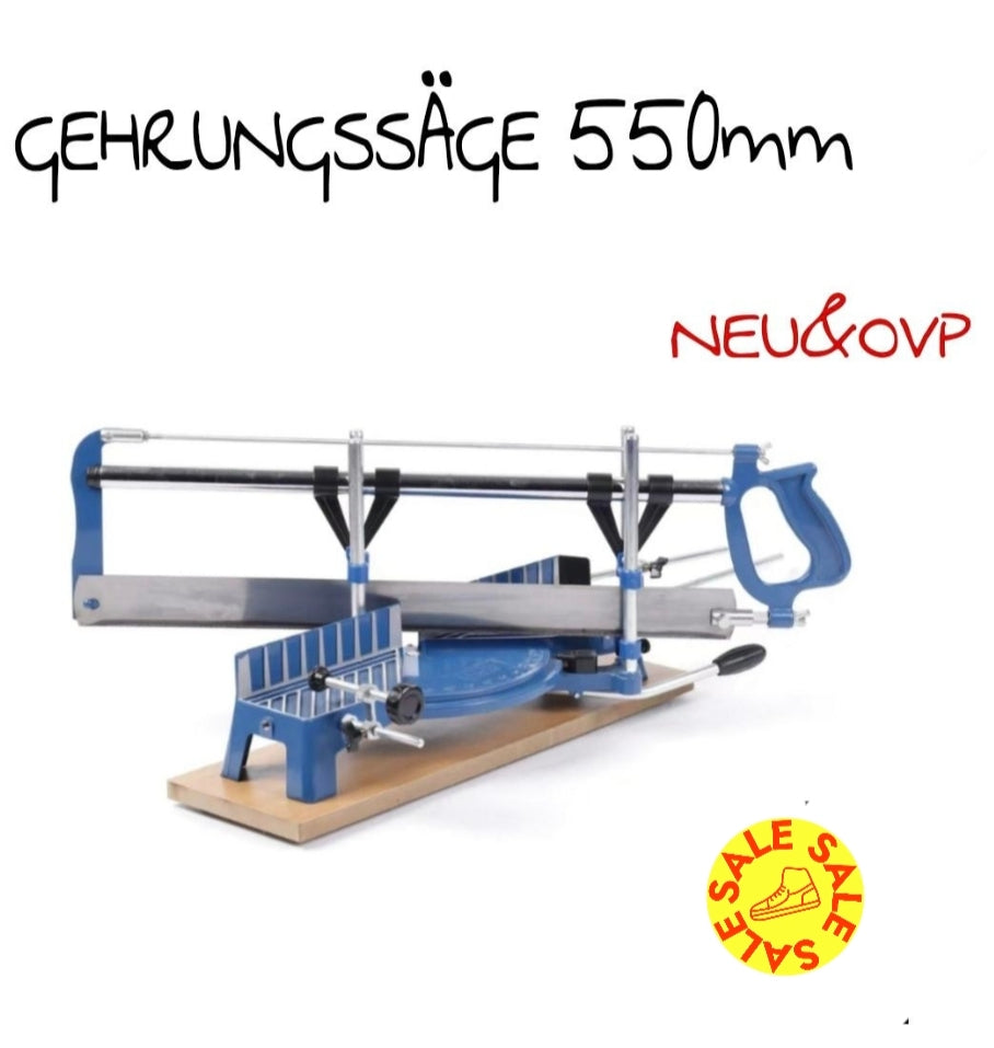 Gehrungssäge 550mm Präzisions Handsäge Säge NEU