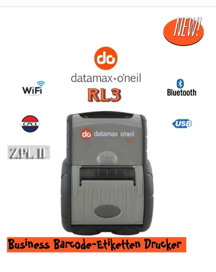 DATAMAX RL3 Business Barcode Etikettendrucker Mehrzweckdrucker E Commerce NEU&OVP