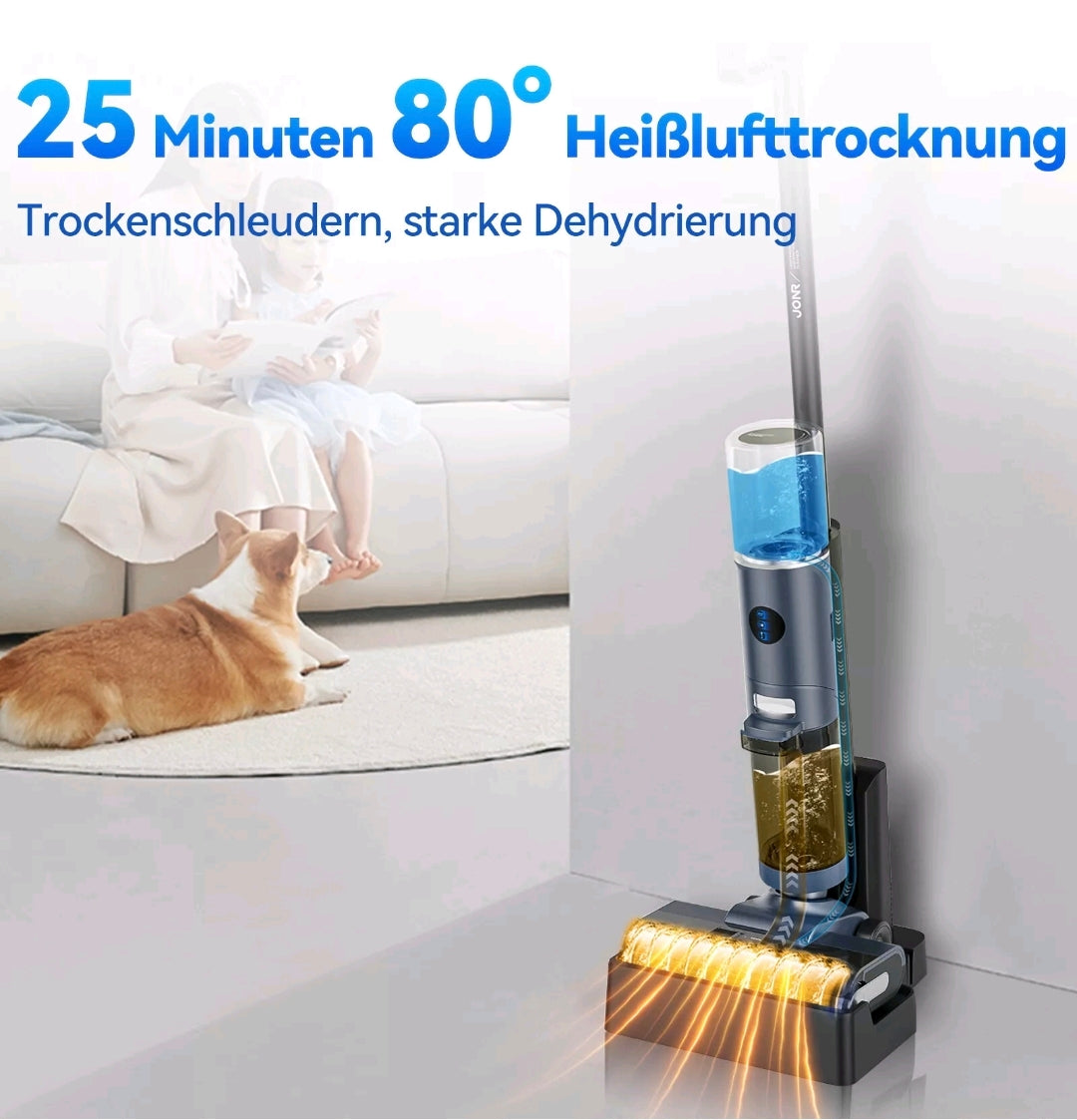 JONR ED12 PRO NASSSAUGER TROCKENSAUGER STAUBSAUGER MİT SELBSTREİNİGUNG