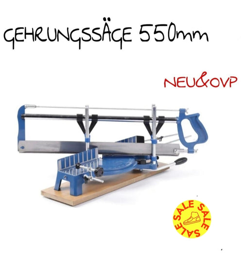 Gehrungssäge 550mm Präzisions Handsäge Säge NEU